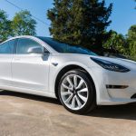 trekhaak op tesla model 3