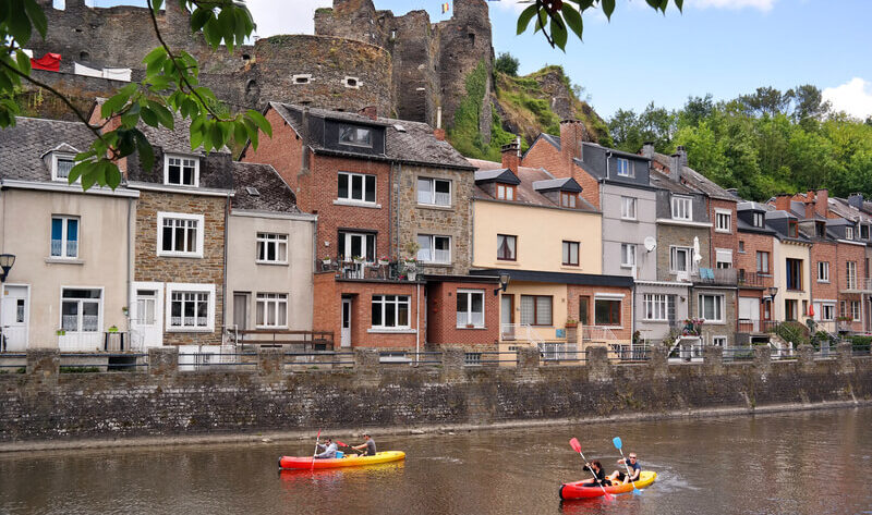 kanovaren ardennen