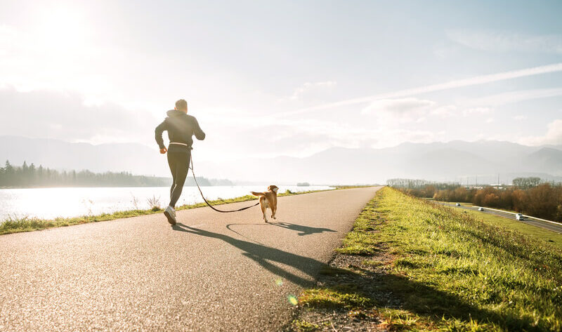 last van nek en schouders tijdens het hardlopen