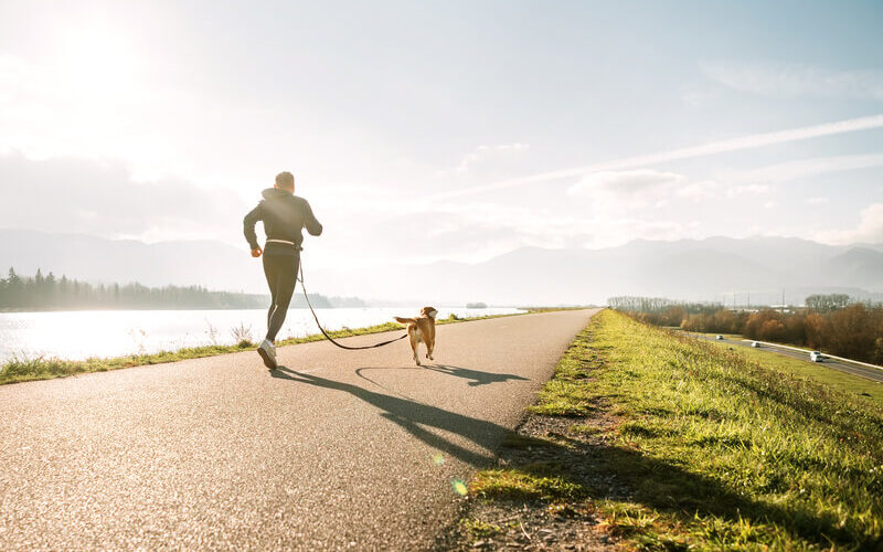 last van nek en schouders tijdens het hardlopen