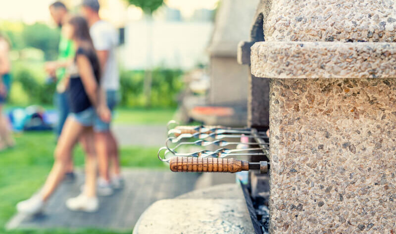 stenen bbq bouwen