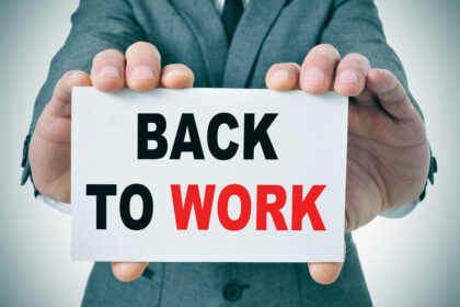 back to work