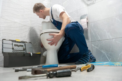 wc die lekt
